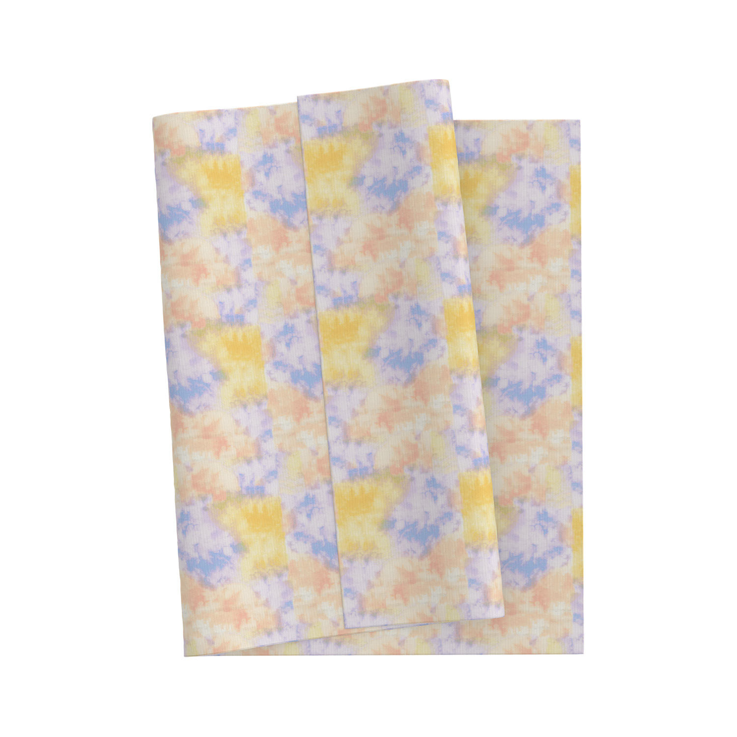 T/Banboo Rayon/S pigmentprint met drop-naald RIB