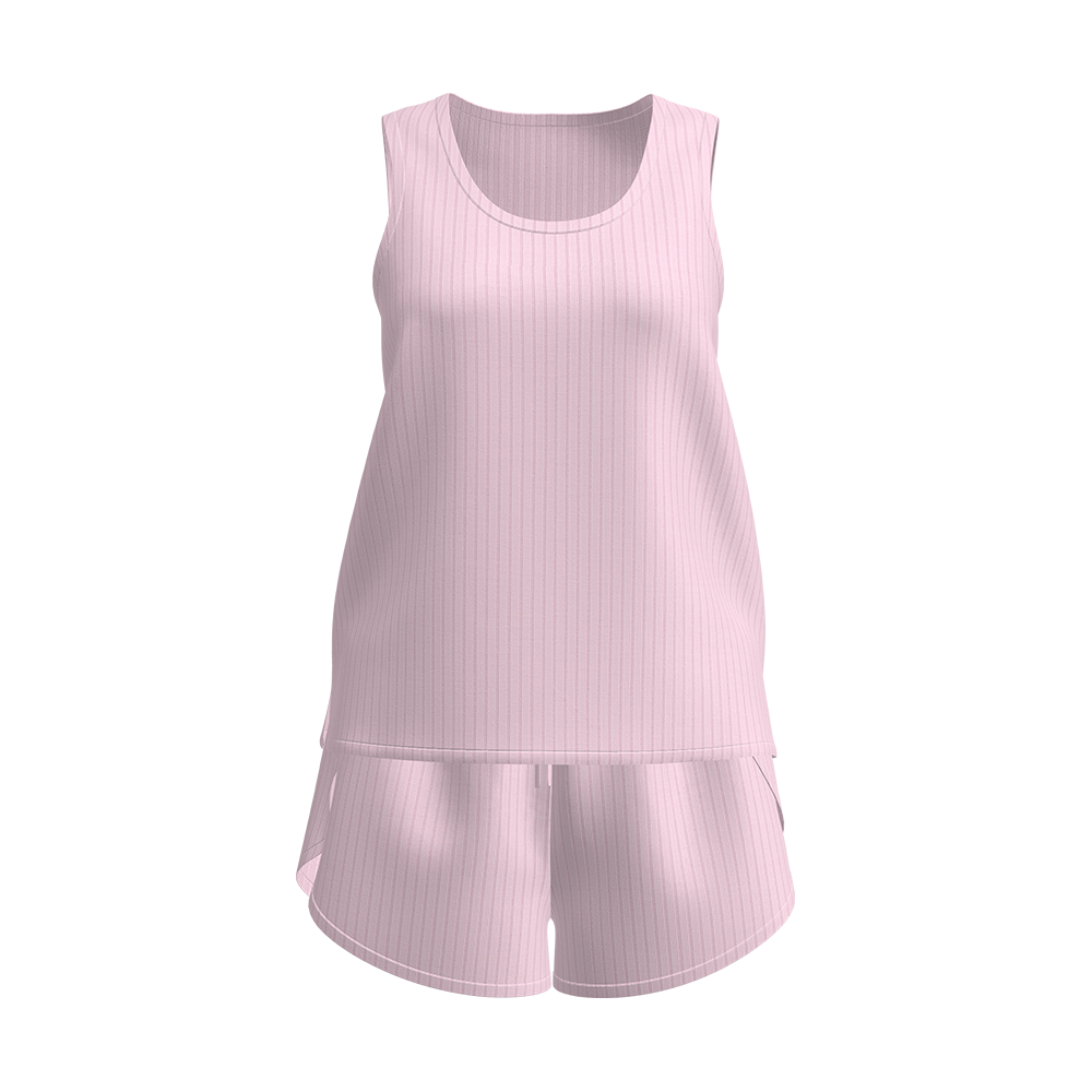 Aloë/Bamboe Rayon/S Drop-Needle RIB